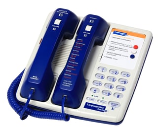 Dual handset phones. Hospital for Special Surgery. LanguageLine. Dual handset phones. Hospital for Special Surgery. LanguageLine.