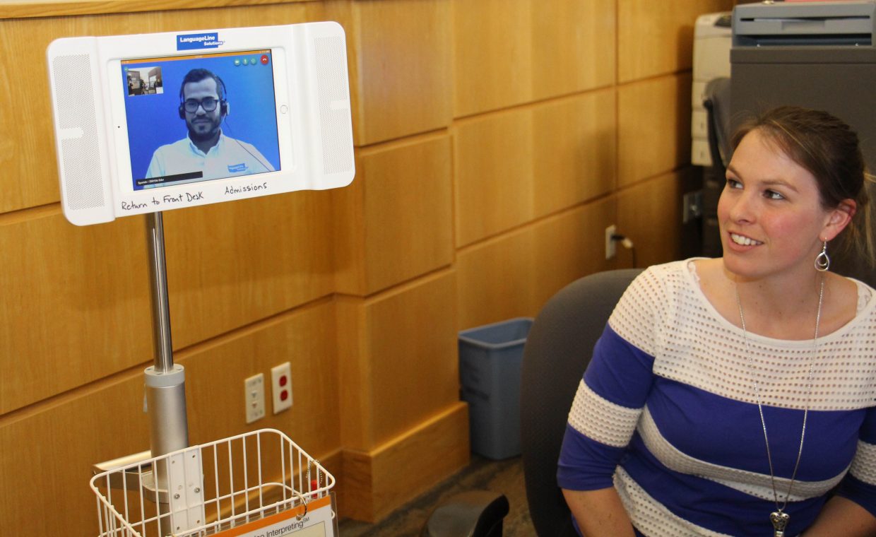 Case Study Colorado Medical Center Expands LanguageLine Rolling Cart