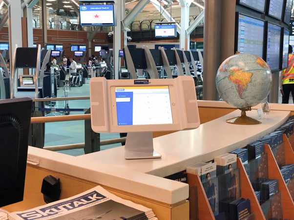 Video Interpreting Vancouver Airport