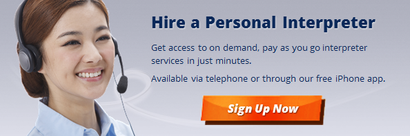 Hire a Personal Interpreter